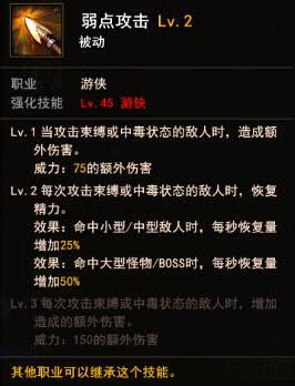 地城之光游俠職業(yè)詳解