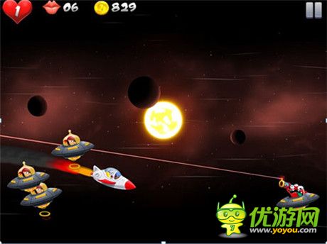 中國定制 地心引力跑酷《太空小妞》用戶零門檻