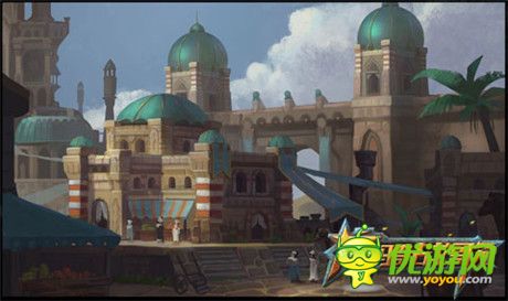 《龍騎戰(zhàn)歌》場景原畫曝光 沙漠殘骸驚現(xiàn)上古巨卵