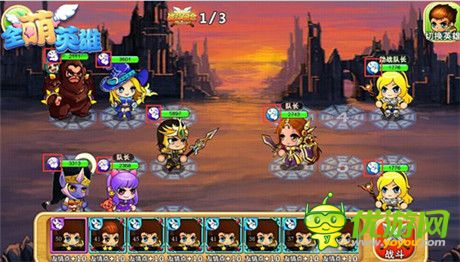 超強(qiáng)掌上對戰(zhàn)體驗(yàn)《全萌英雄》三大陣營紛爭