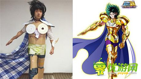 民間江湖征集令開啟《圣斗士星矢》另類撒加亮瞎眼