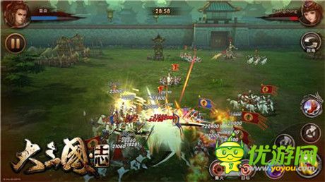 蝸牛3D動作策略手游《大三國志》曝光 年初首測