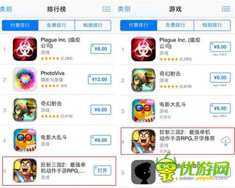 國產(chǎn)單機(jī)手游崛起 不再自動(dòng)屏蔽“三國”關(guān)鍵字