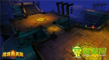 《燃燒的英雄》“ARPG+卡牌”進化手游首批場景曝光