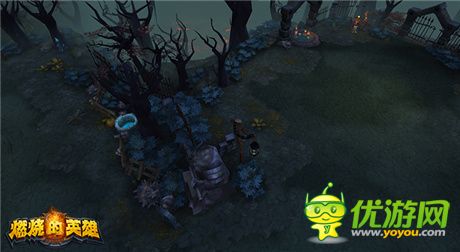 《燃燒的英雄》“ARPG+卡牌”進化手游首批場景曝光