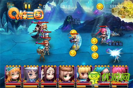 首創(chuàng)機甲卡牌 51wan《Q妹三國》豐富系統(tǒng)搶先看
