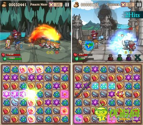 消除方塊 RPG手游新作《Hero Emblems》曝光