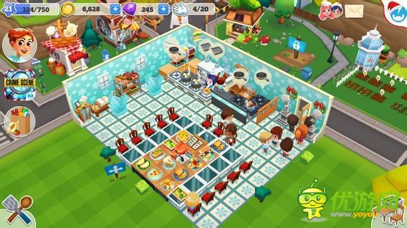 餐廳物語2餐廳布置分享