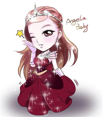 新年新氣象 天使送祝福 Angelababy祝大家新年快樂