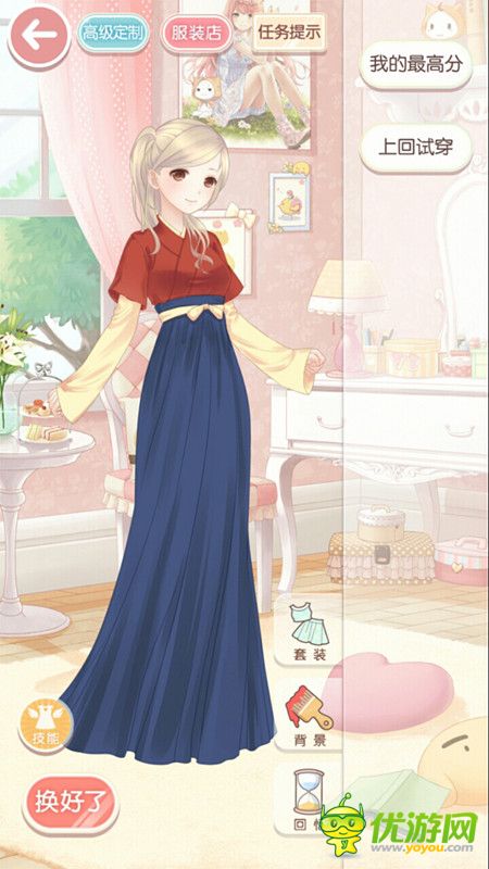 奇跡暖暖1-3來(lái)自云端帝國(guó)的綾羅攻略