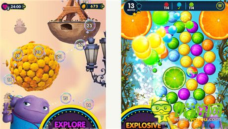 最新三消手游《家園:波福泡泡》上架iOS