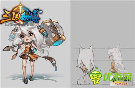 手游《三國西游記》開啟亂斗首測 原畫首曝