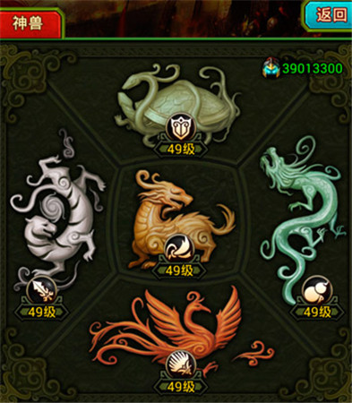 霸絕三國誰人能擋《熱血三國》五大神獸助威