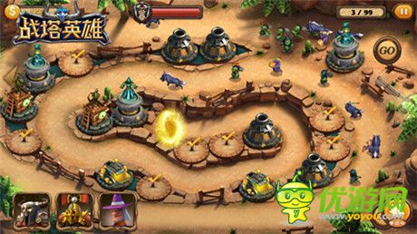 MOBA類玩法首曝《戰(zhàn)塔英雄》IOS二測即將開啟