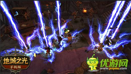 視覺盛宴《地城之光手機版》玩轉4D級畫質!