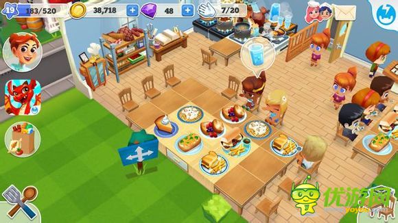 餐廳物語(yǔ)2餐廳布局小技巧