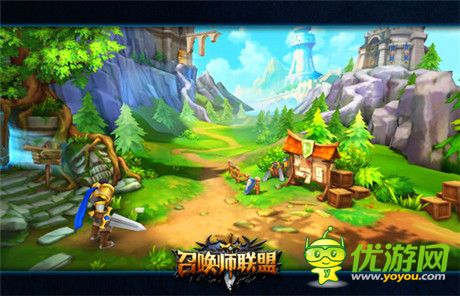 競(jìng)技大作《召喚師聯(lián)盟》今日首測(cè) 概念視頻曝光