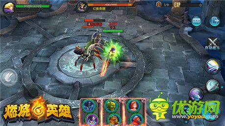 新游《燃燒的英雄》首創(chuàng)“Combo丟卡”不枯燥