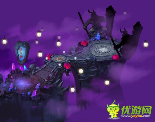 奈何橋場景初始莽荒紀(jì)2 盡顯幽暗玄幻