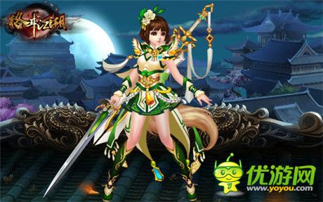 萌值爆表《格斗江湖》新職業(yè)天劍原畫首曝